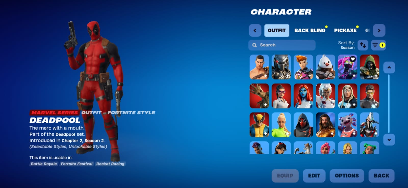 Astro Jack | Neymar Jr | 109 Skins | Chapter 2 season 1 | Level 1792 | Full Email - Image 6