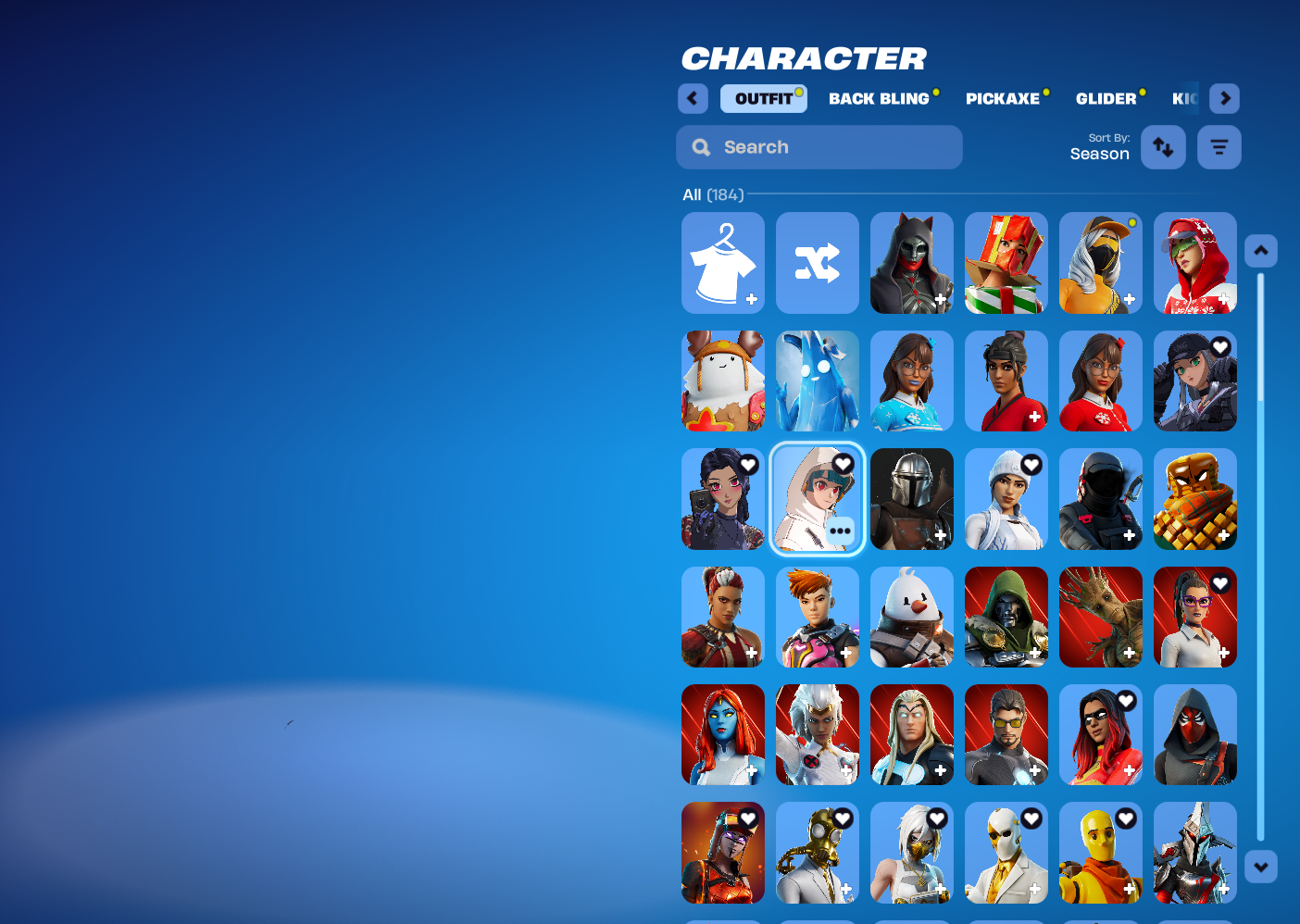 Omega | Carbide | 184 Skins | Season 4 | Level 2336 | Full Email