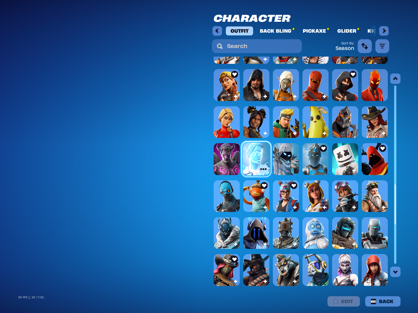 Omega | Carbide | 184 Skins | Season 4 | Level 2336 | Full Email - Image 4