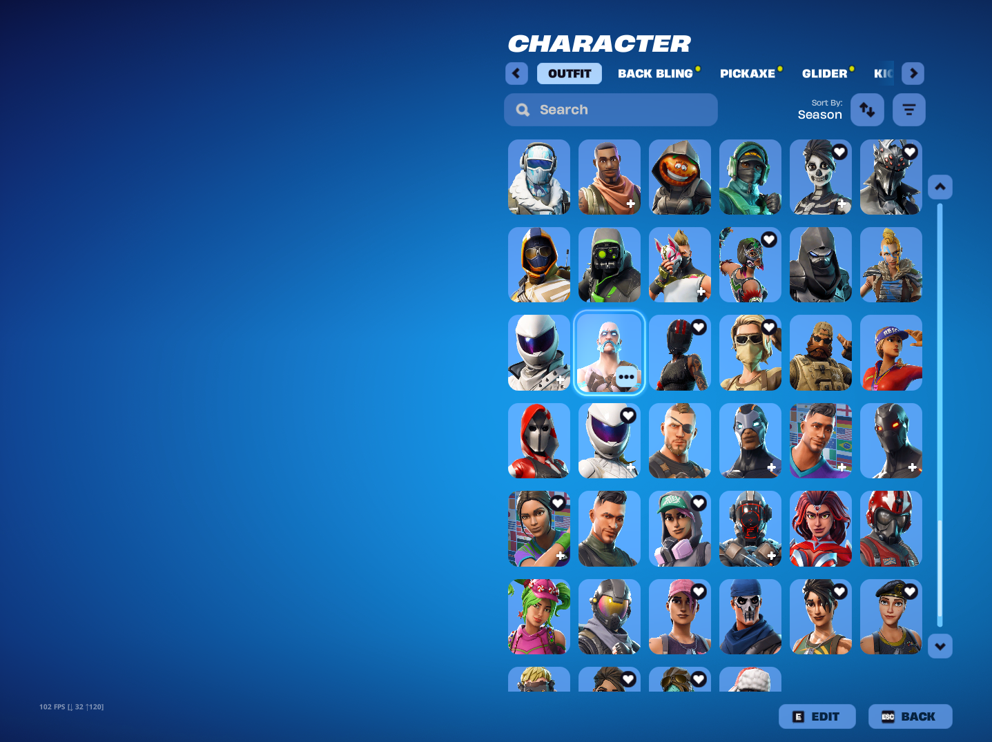 Omega | Carbide | 184 Skins | Season 4 | Level 2336 | Full Email - Image 5