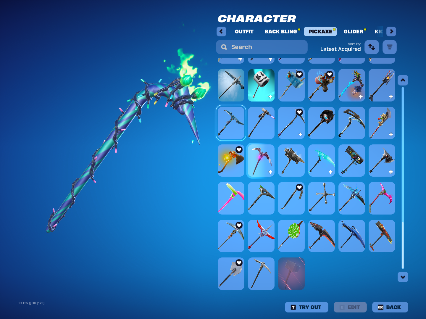 Omega | Carbide | 184 Skins | Season 4 | Level 2336 | Full Email - Image 8