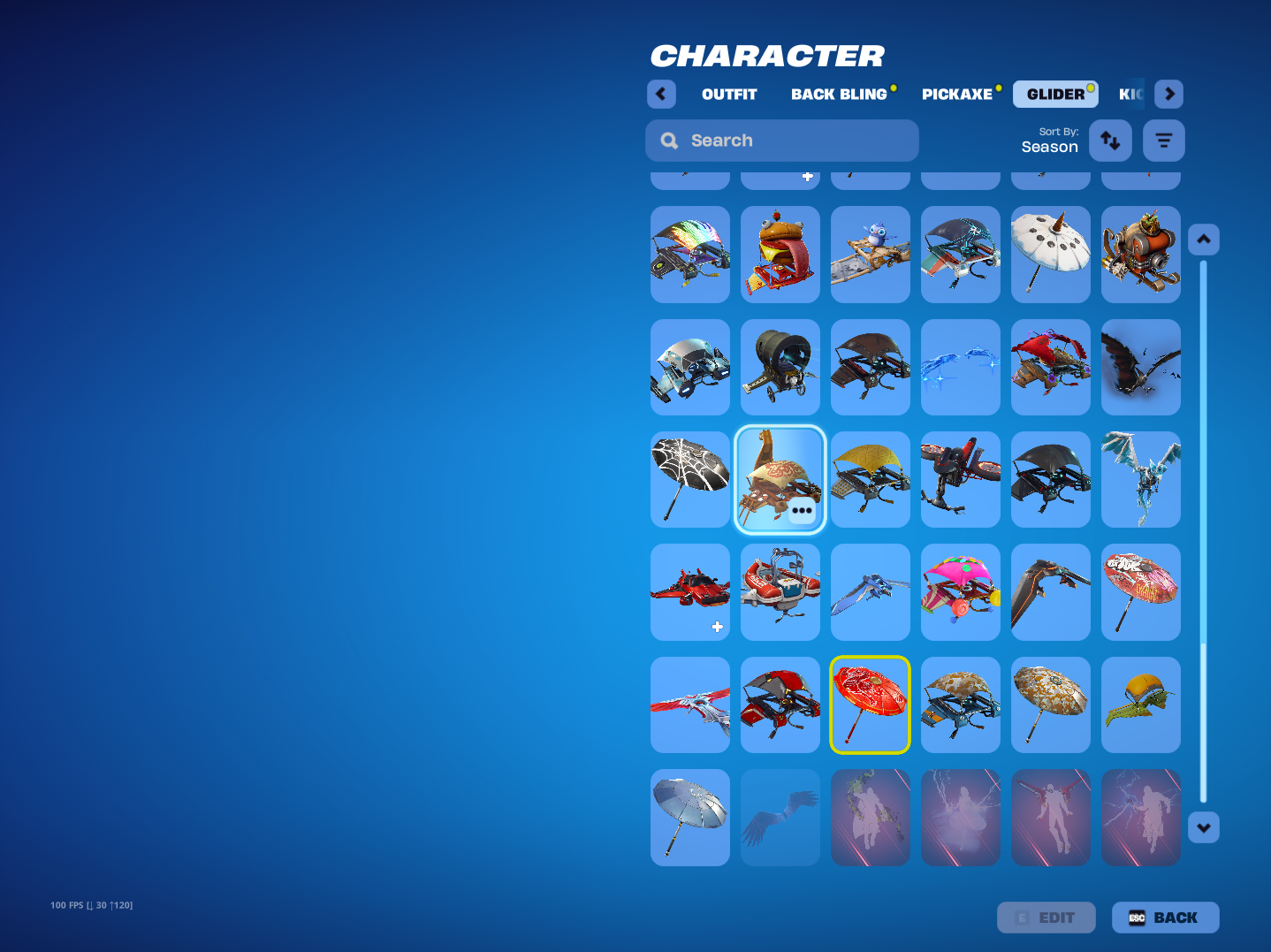 Omega | Carbide | 184 Skins | Season 4 | Level 2336 | Full Email - Image 9