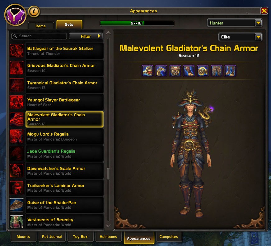Legacy PvP Legend | Prideful Rank 1 Title | 6x Gladiator Mounts | TBC, WoD, MoP Glads | Glorious Tyranny & Primal Victory | Tyrannical & Malevolent Elite - Image 9