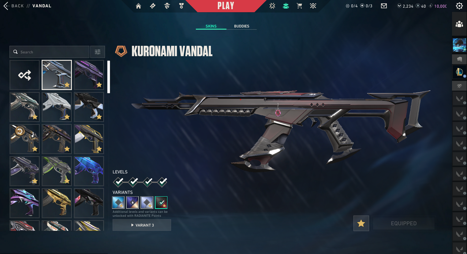PC | Riot Gun Buddy | Diamond Peak | Prime//2.0 Karambit | Forsaken Vandal | 220 Skins - Image 3