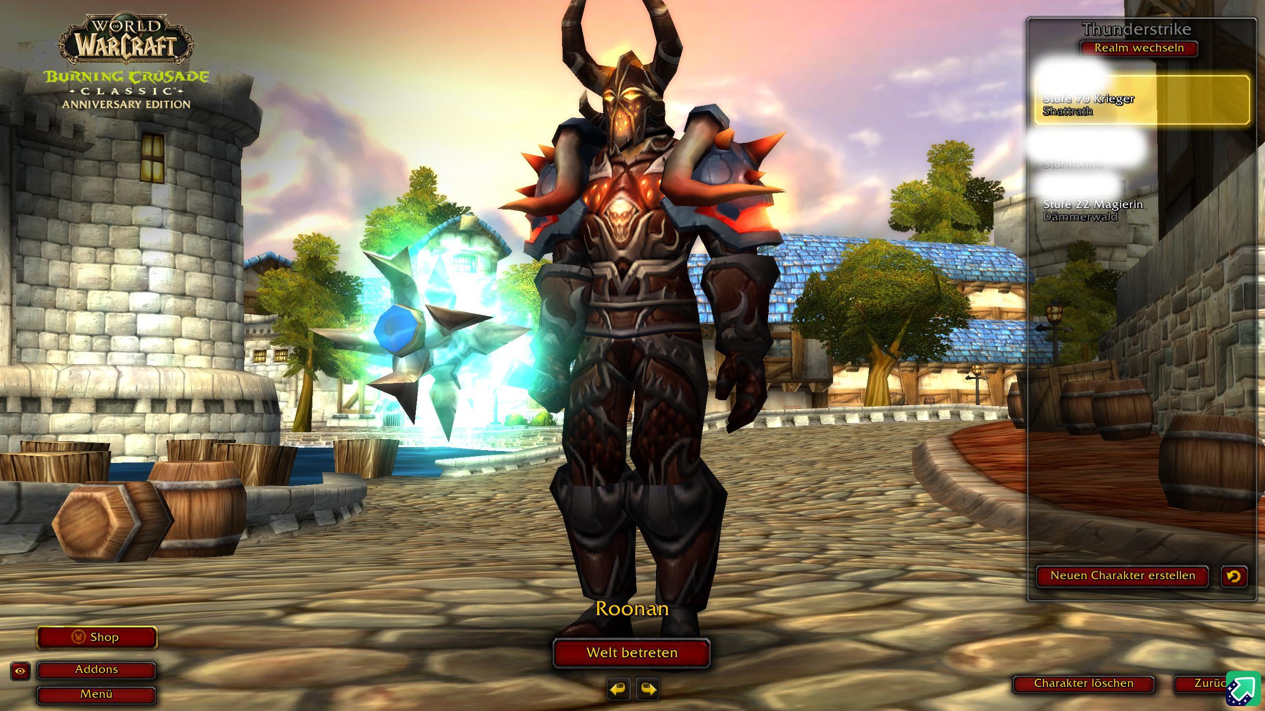 Level 70 Warrior | Thunderstrike EU | Arena / PvP Geared | BiS Items | Stormherald | Ready for Next Season