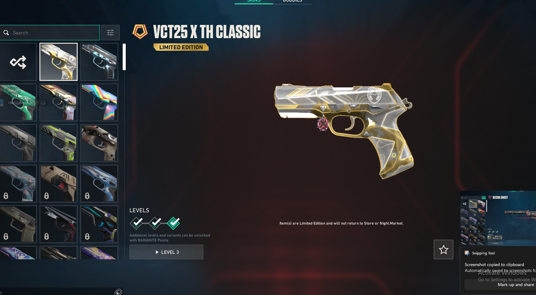 PC | Immortal Peak | Champions 2025 Butterfly Knife | Champions 2022 Phantom | 64 Skins | Full Email - Image 9
