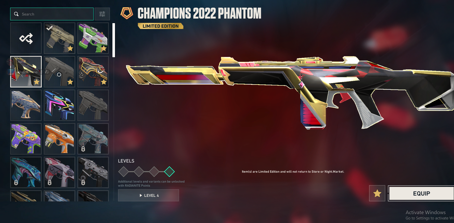 PC | Immortal Peak | Champions 2025 Butterfly Knife | Champions 2022 Phantom | 64 Skins | Full Email - Image 16