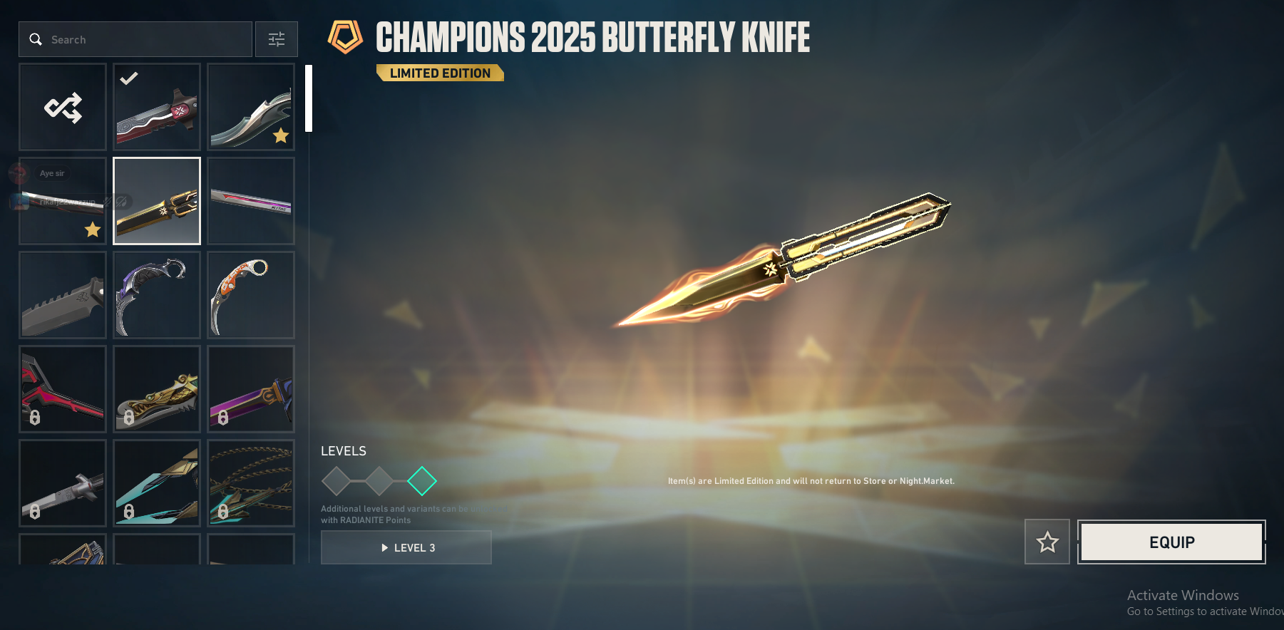 PC | Immortal Peak | Champions 2025 Butterfly Knife | Champions 2022 Phantom | 64 Skins | Full Email - Image 17