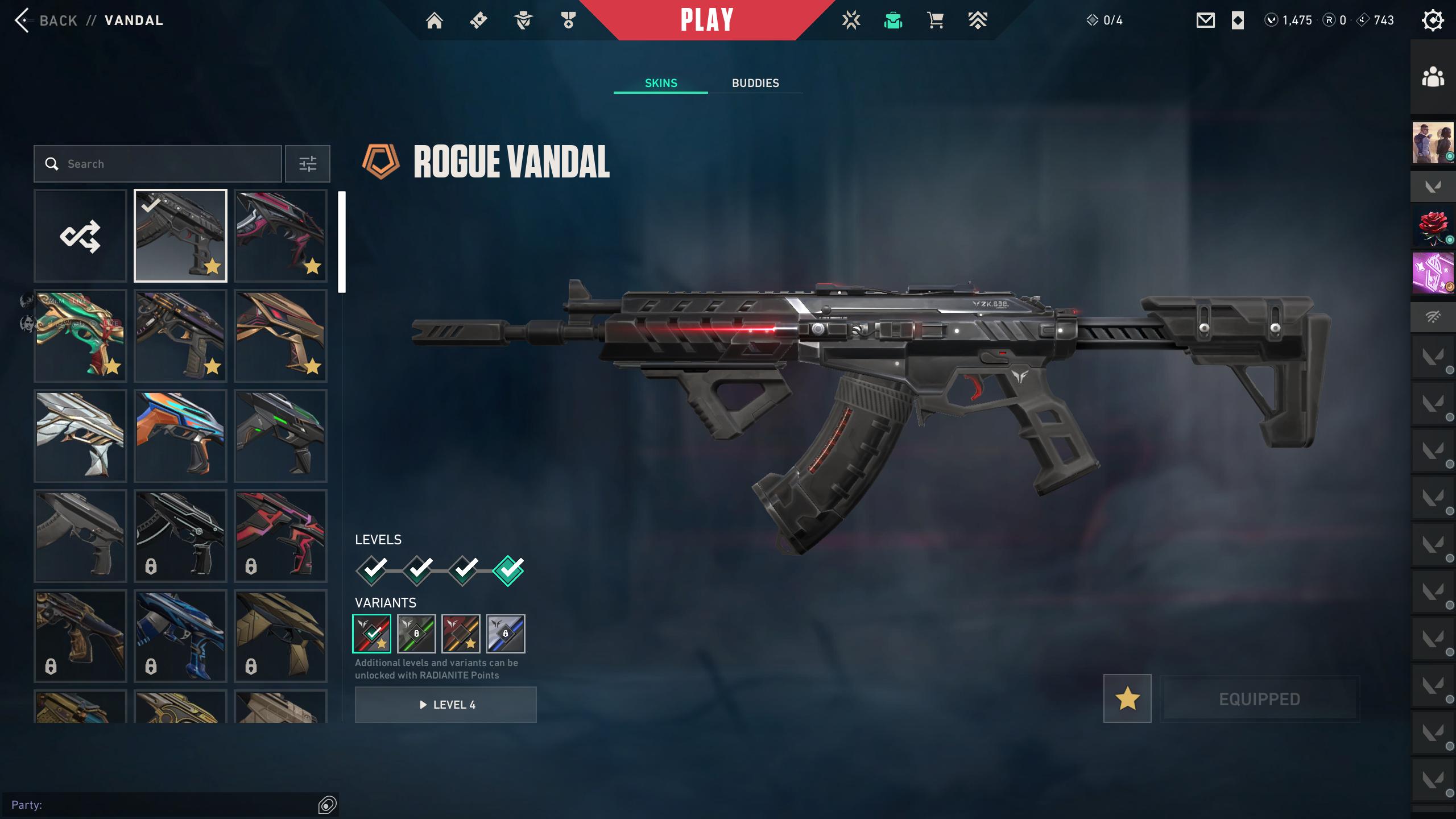 PC | Diamond Peak | Imperium Vandal | 46 Skins | Full Email - Image 5