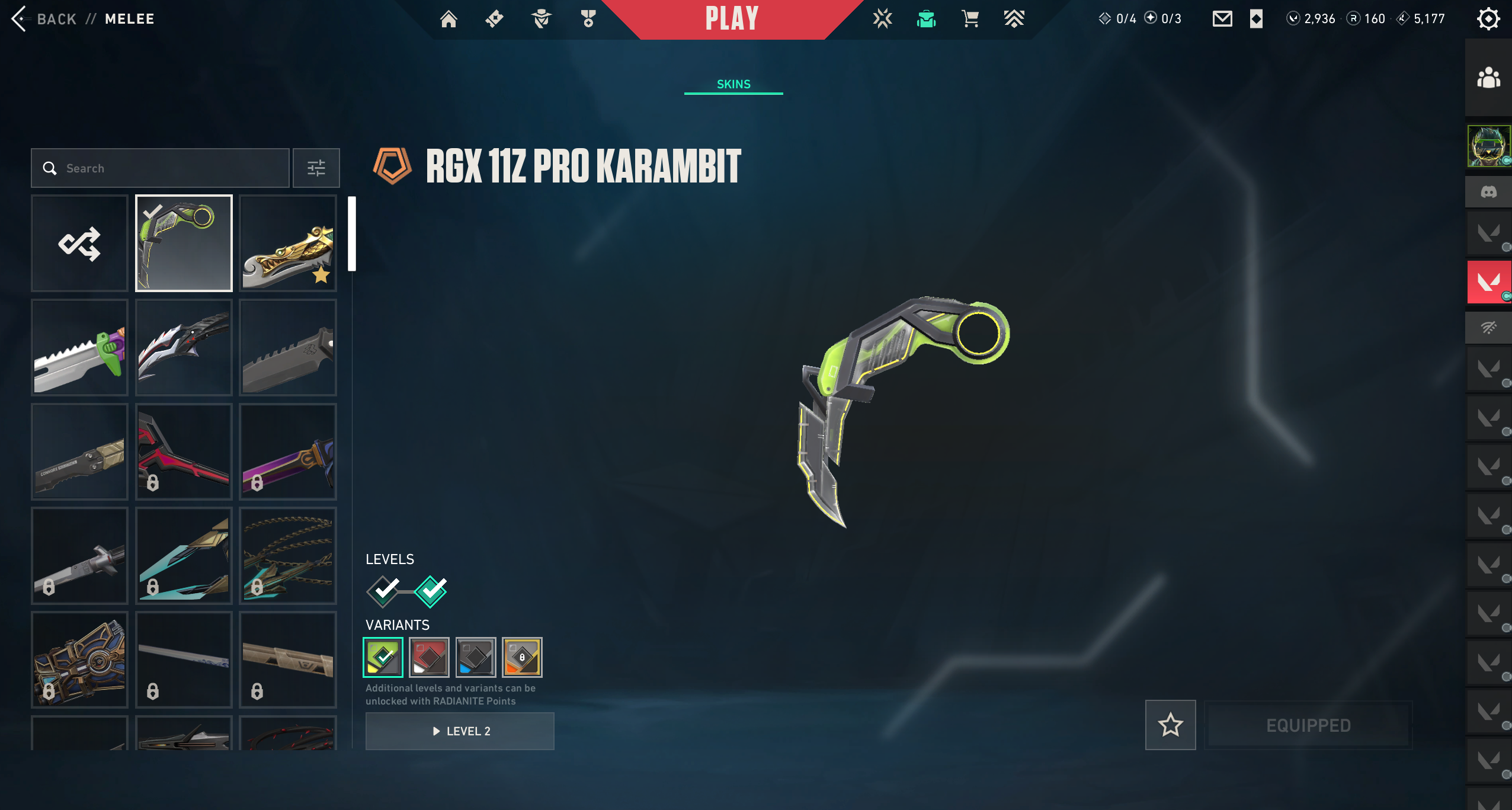 PC | Diamond Peak | BlastX Polymer KnifeTech Coated Knife | Araxys Vandal | 11 Skins - Image 3