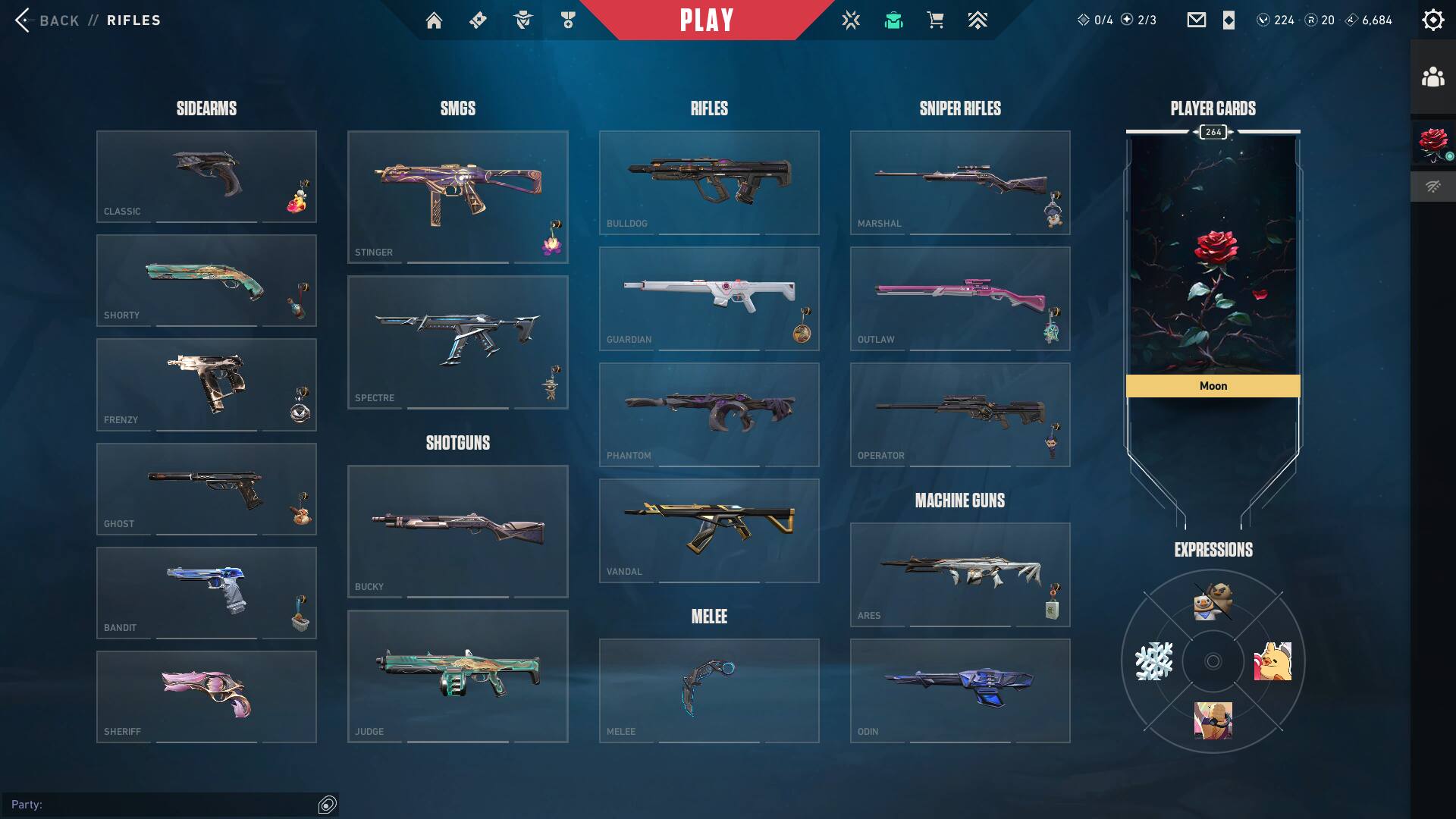 PC | Platinum Peak | Champions 2024 Blade + Phantom | 216 Skins | Full Email