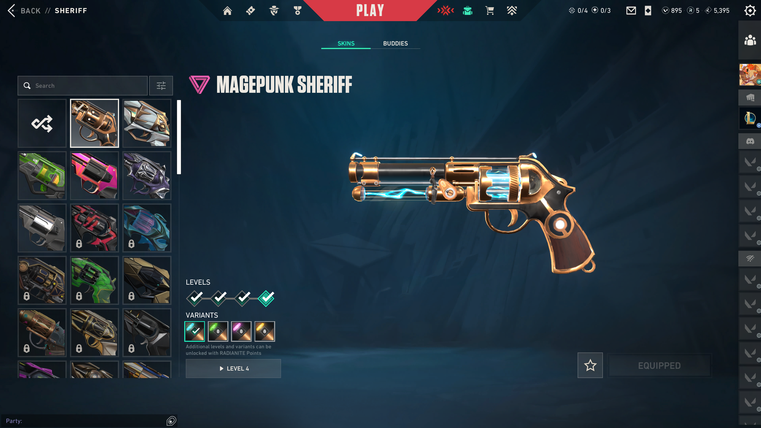 PC | Platinum Peak | Magepunk Shock Gauntlet | Elderflame Vandal | 101 Skins - Image 5