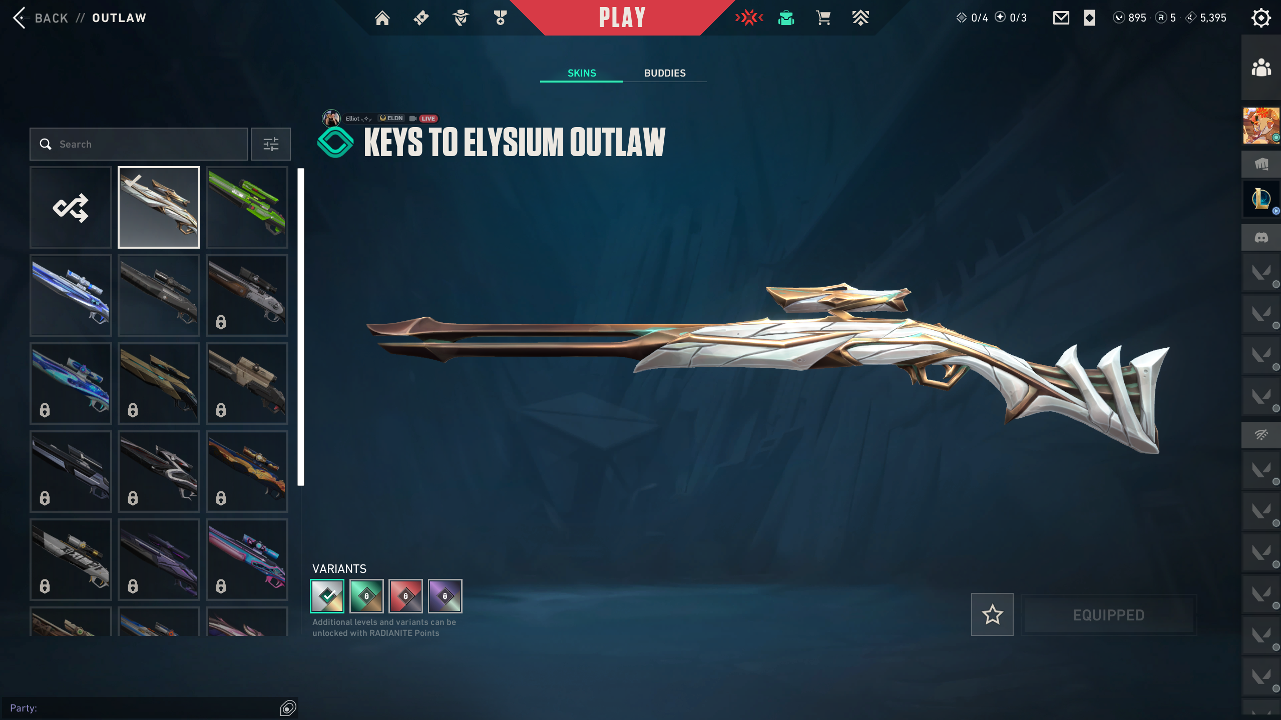 PC | Platinum Peak | Magepunk Shock Gauntlet | Elderflame Vandal | 101 Skins - Image 17