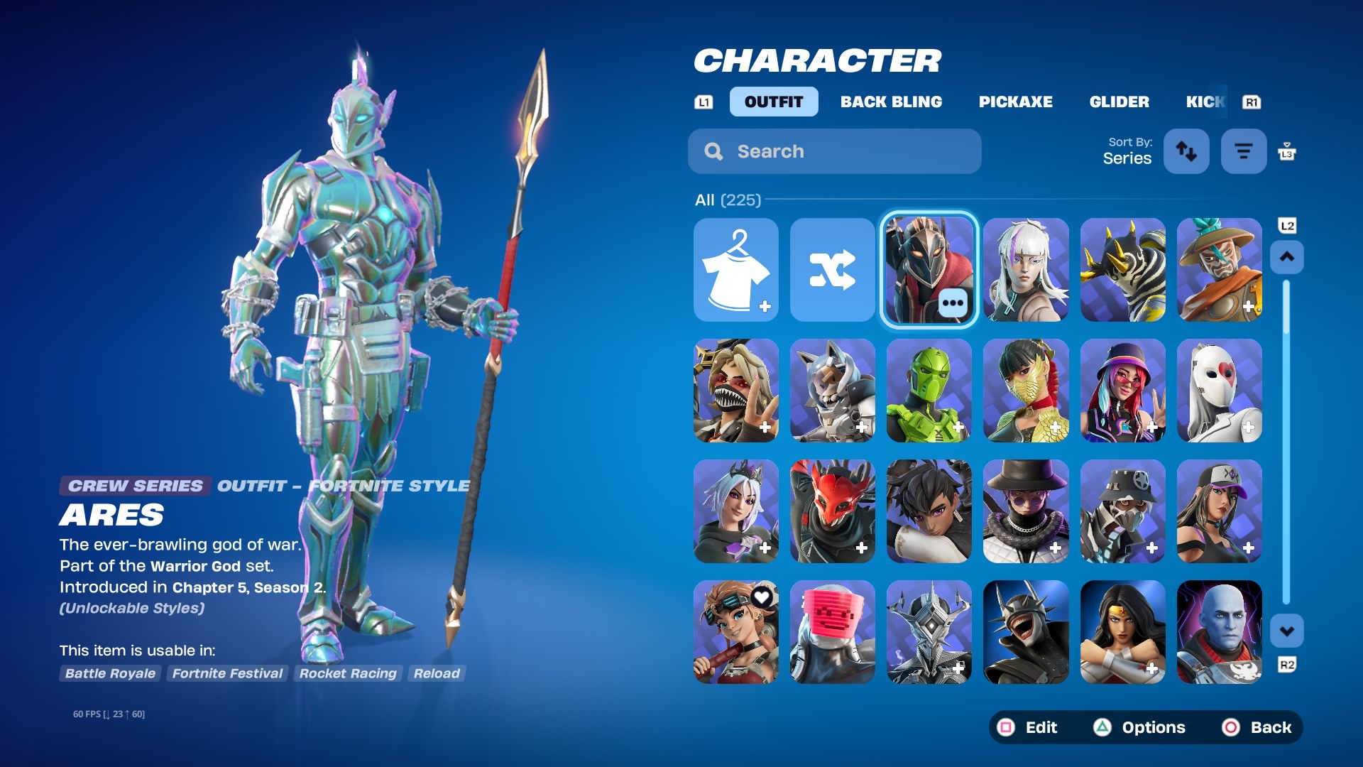 Aries | Doom Slayer | 224 Skins | Level 1934