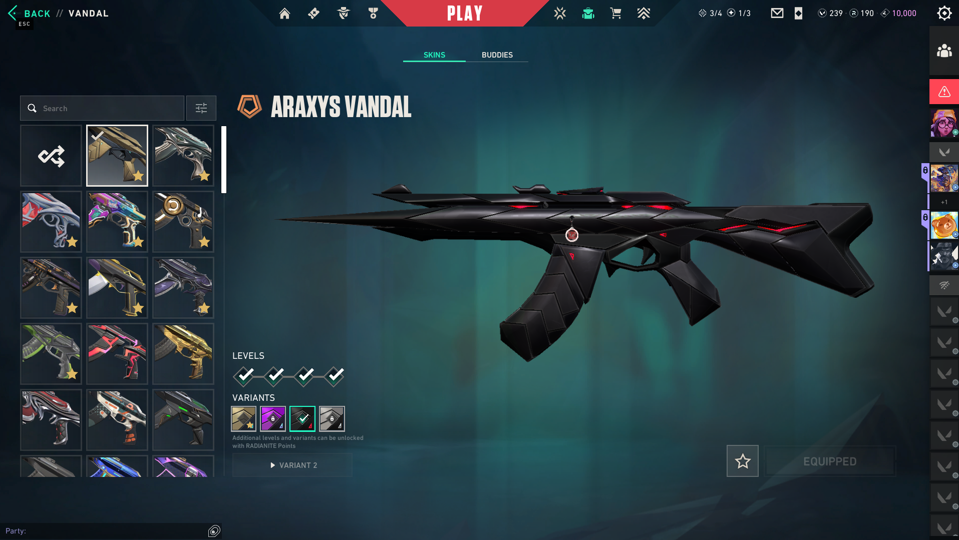 PC | Platinum Peak | Champions 2022 Butterfly Knife + Phantom | 124 Skins | Full Email