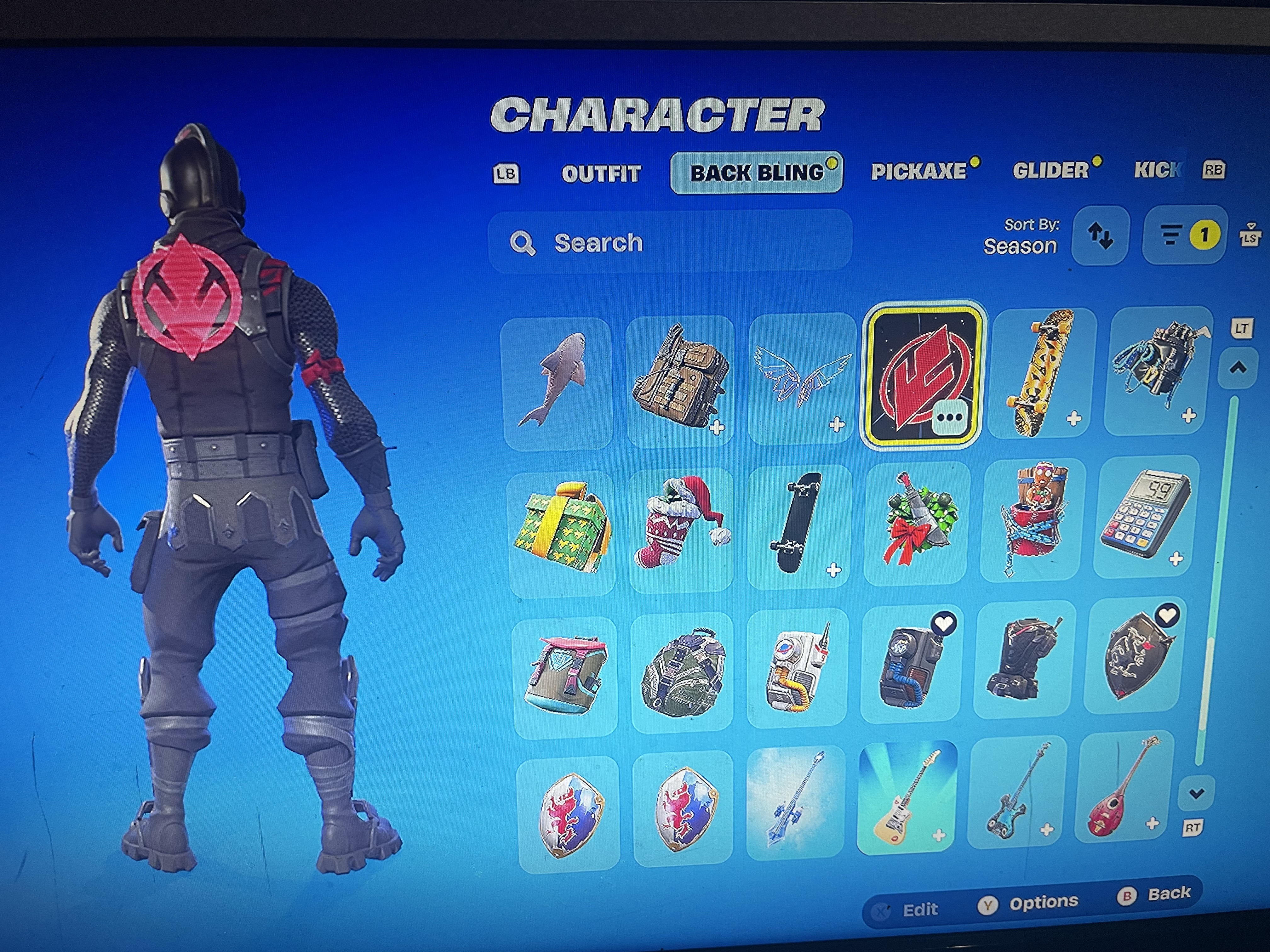 Black Knight | The Reaper | 25 Skins | Season 2 | Level 1241 | Full Email - Image 3