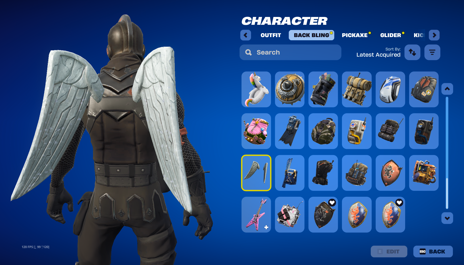 Black Knight | Reaper | 109 Skins | Season 2 | Level 1019 | Full Email