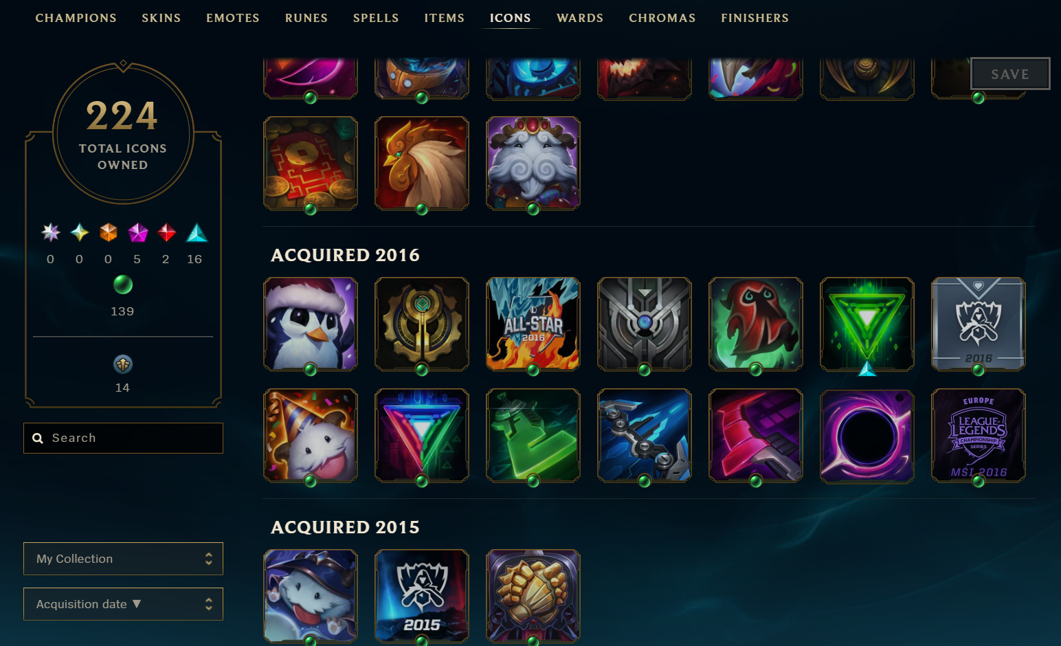 Emerald Peak | 173 Champions | 108 Skins | 9 Legendary Skins - Image 3