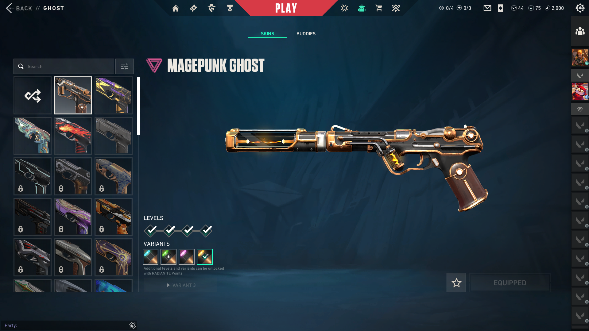 PC | Gold Peak | RGX 11z Pro Blade | Forsaken Vandal | 54 Skins