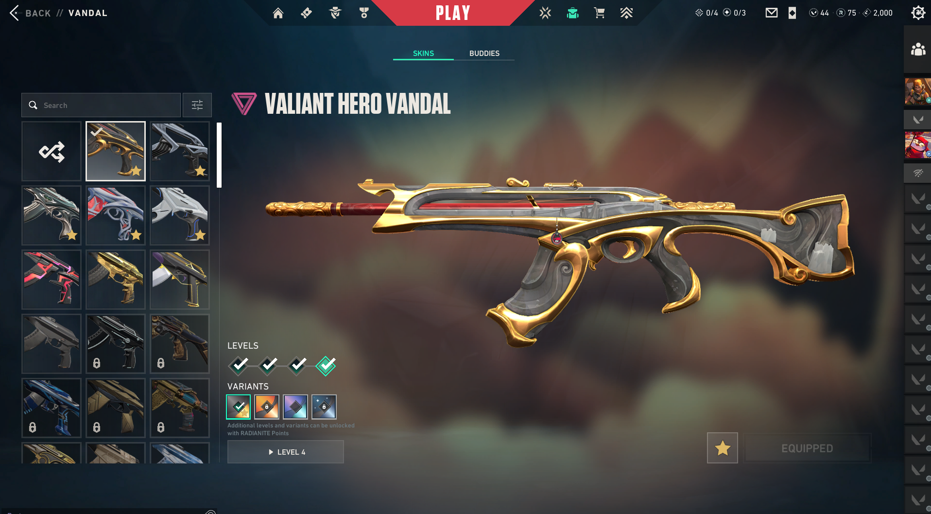PC | Gold Peak | RGX 11z Pro Blade | Forsaken Vandal | 54 Skins - Image 4