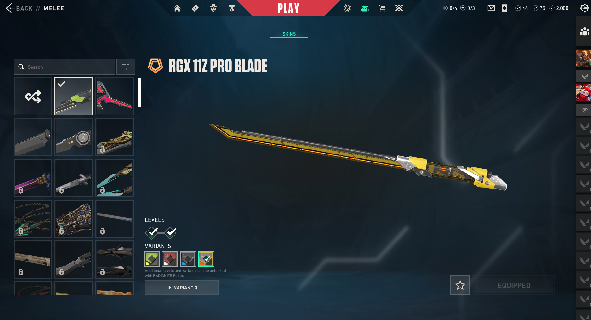 PC | Gold Peak | RGX 11z Pro Blade | Forsaken Vandal | 54 Skins - Image 6