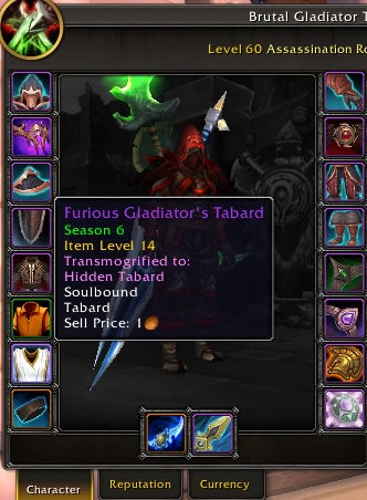Legacy Vanity | Brutal Gladiator Rank 1 Rogue | Brutal Gladiator Nether Drake | Swift Zulian Tiger | WoD CM Weapons | Benediction / Anathema - Image 5