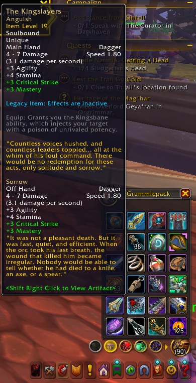 Legacy Vanity | Brutal Gladiator Rank 1 Rogue | Brutal Gladiator Nether Drake | Swift Zulian Tiger | WoD CM Weapons | Benediction / Anathema - Image 8