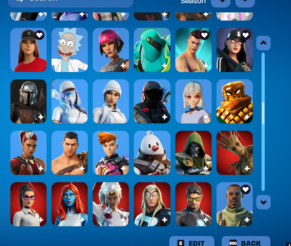 Havoc | The Reaper | 232 Skins | Season 3 | Level 3537 | Full Email - Image 9