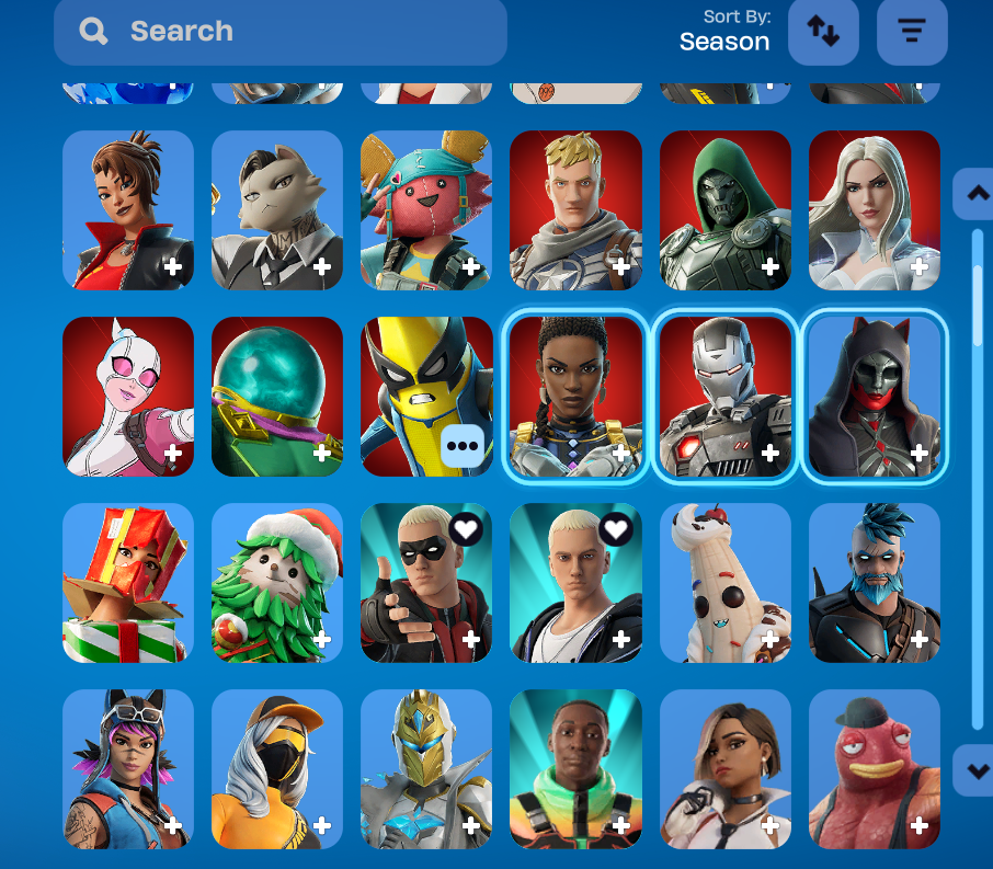 Havoc | The Reaper | 232 Skins | Season 3 | Level 3537 | Full Email - Image 12