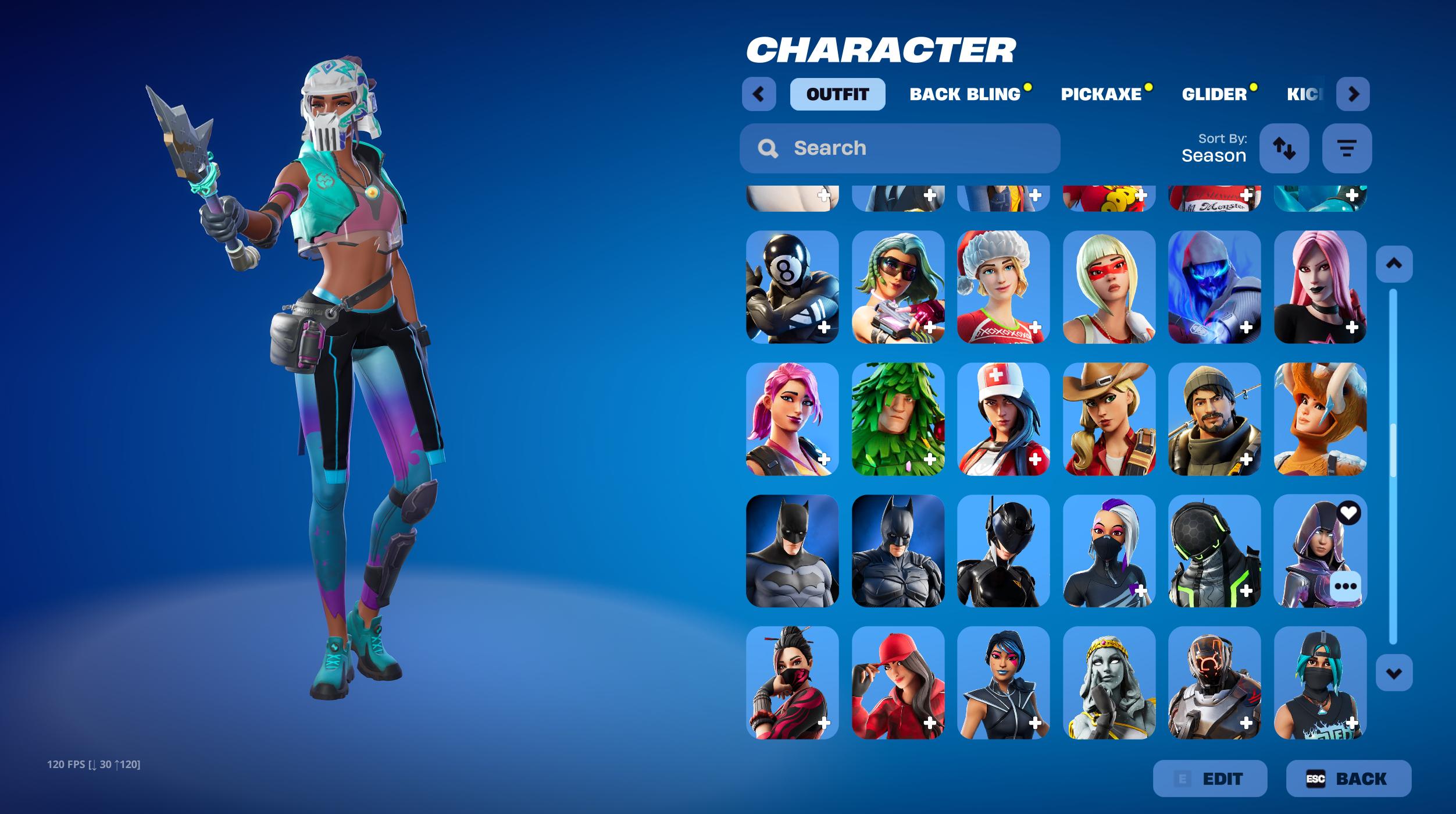 Black Knight | Reaper | 262 Skins | Chapter 1 Season 2 | Level 2761 - Image 5