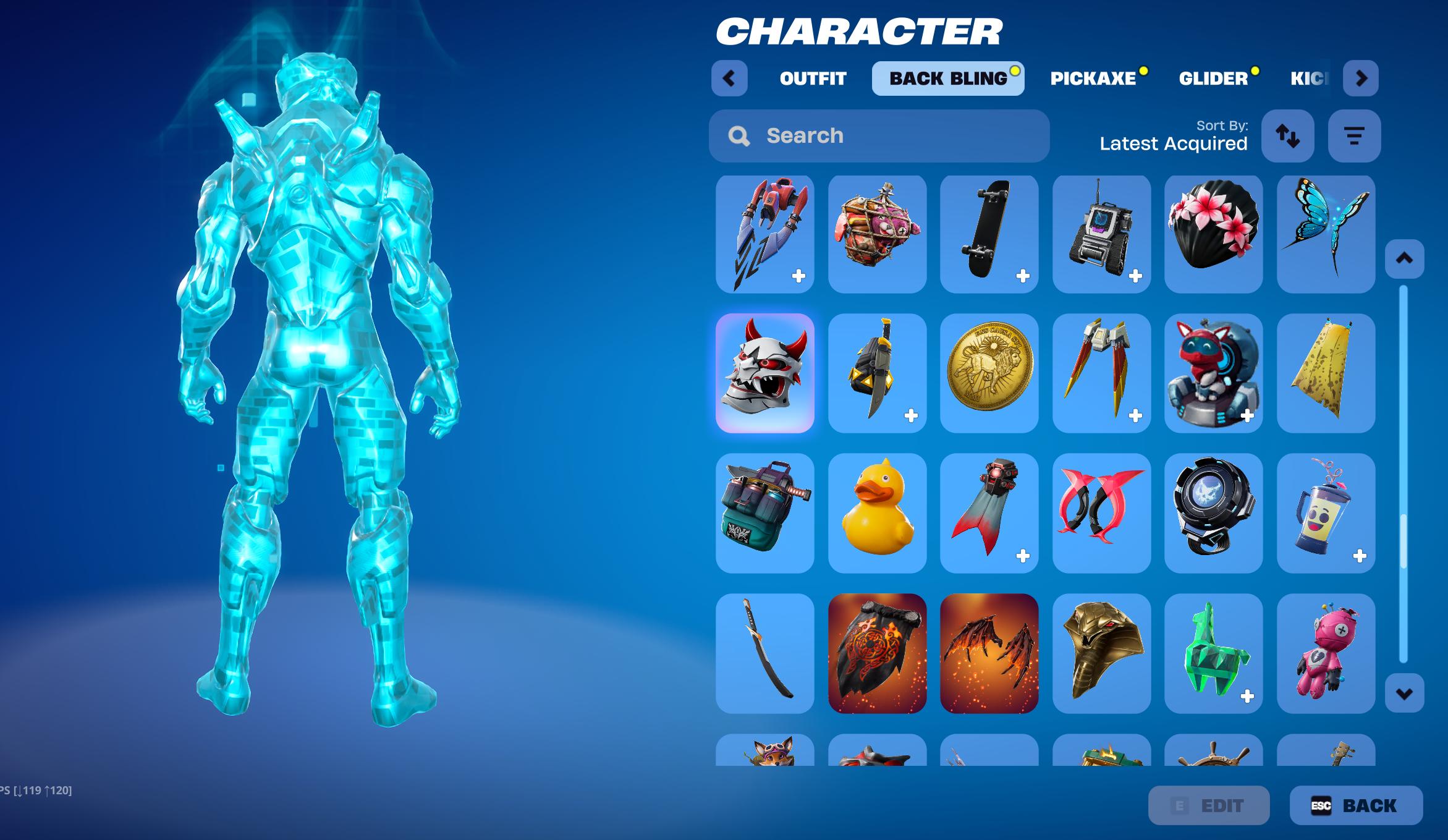 Black Knight | Reaper | 262 Skins | Chapter 1 Season 2 | Level 2761 - Image 14