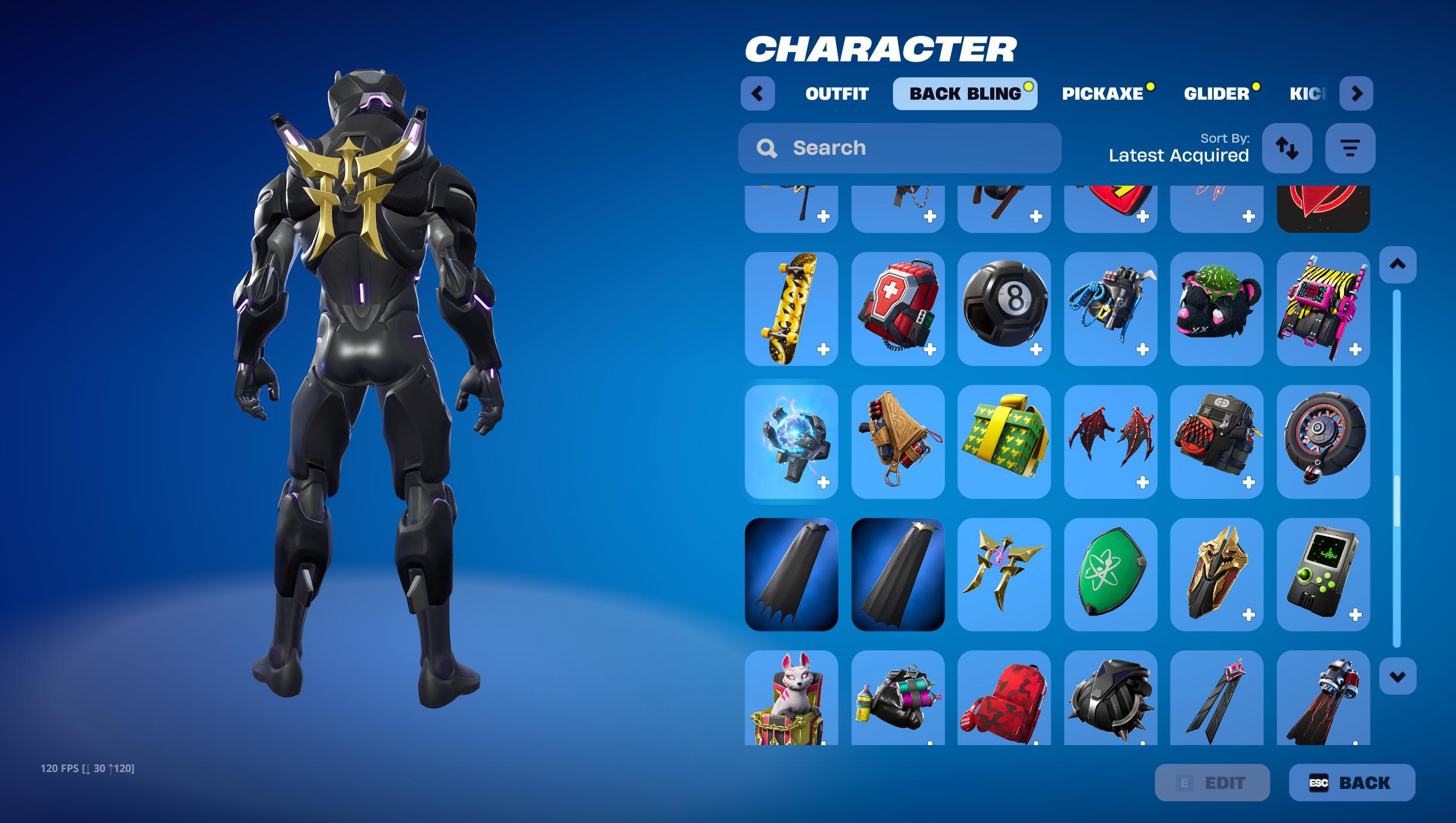 Black Knight | Reaper | 262 Skins | Chapter 1 Season 2 | Level 2761 - Image 15