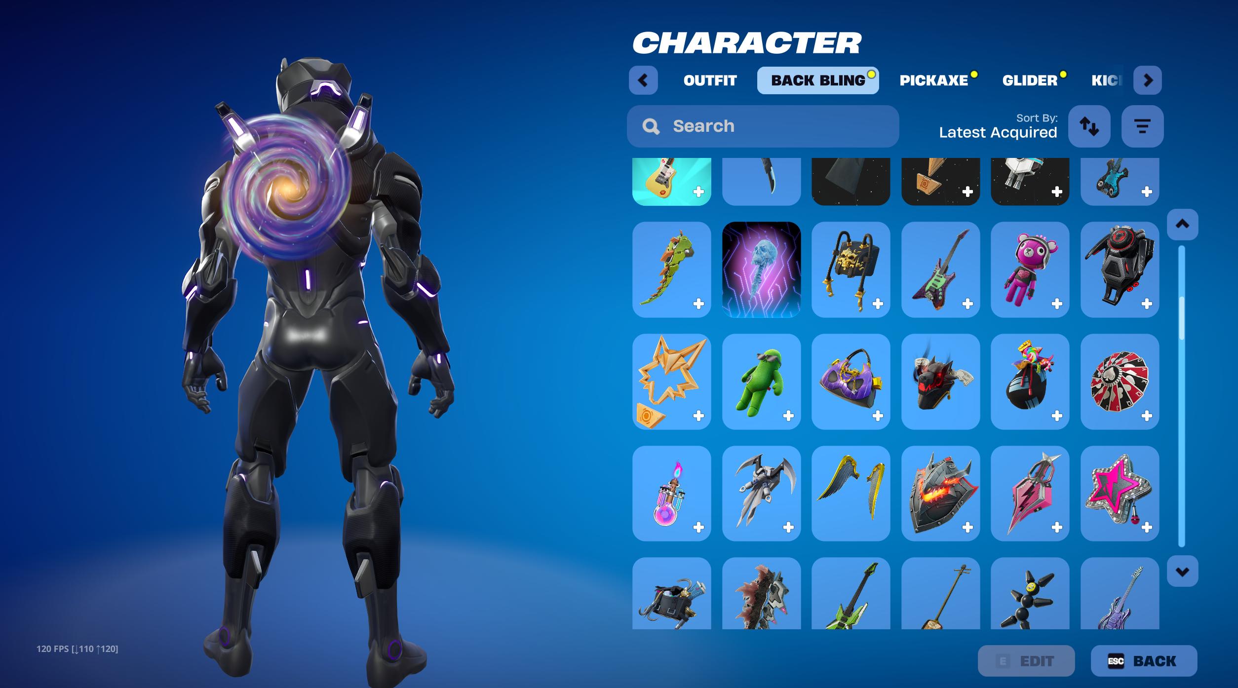 Black Knight | Reaper | 262 Skins | Chapter 1 Season 2 | Level 2761 - Image 19