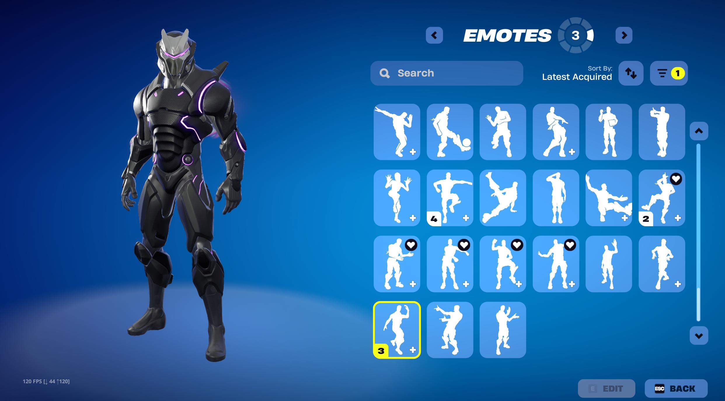 Black Knight | Reaper | 262 Skins | Chapter 1 Season 2 | Level 2761 - Image 31