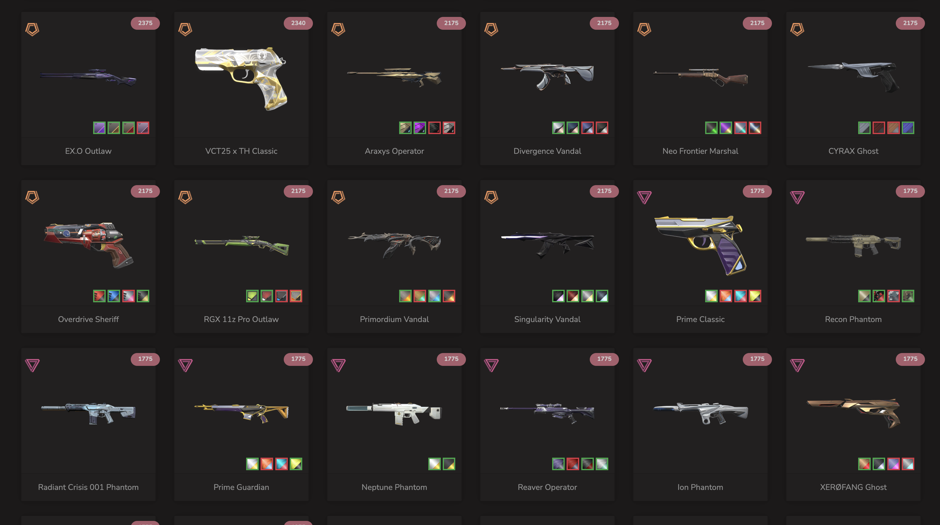 PC | Platinum Peak | Champions 2025 Butterfly Knife + Vandal | 114 Skins | Full Email - Image 3