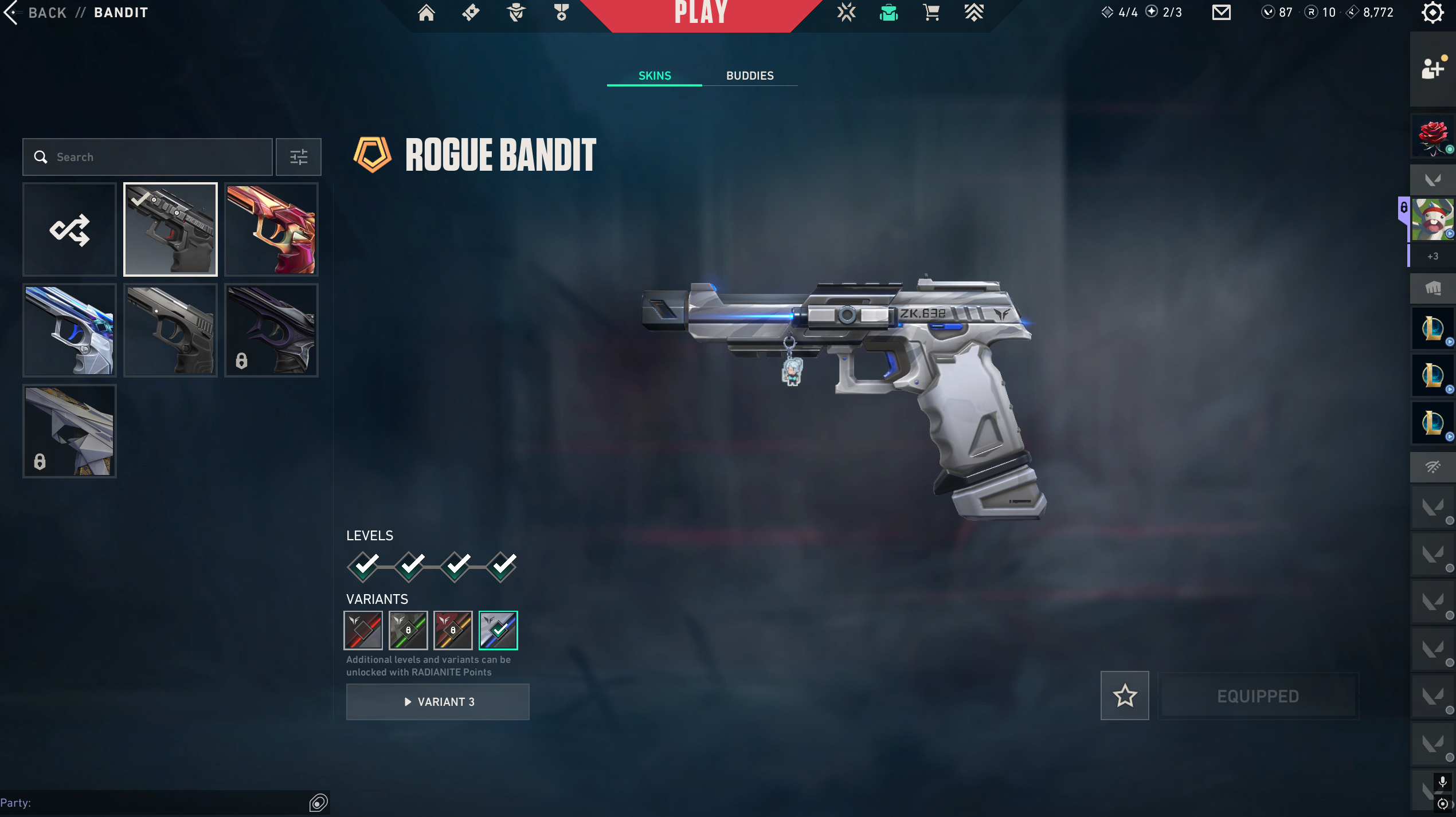 PC | Immortal Peak | Champions 2025 Butterfly Knife + Vandal | 23 Skins | Full Email - Image 4