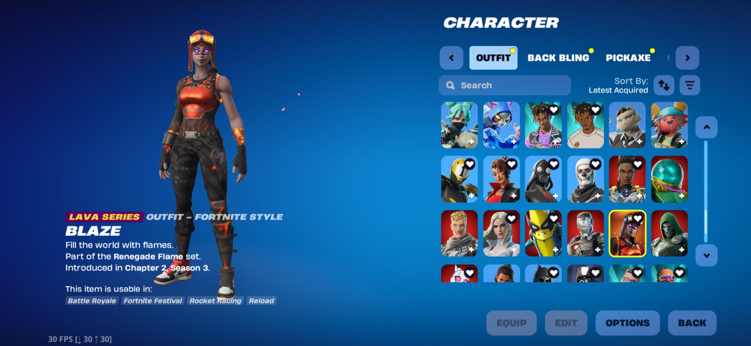 Blaze | Renegade Raider | 118 Skins | Level 2618 - Image 6