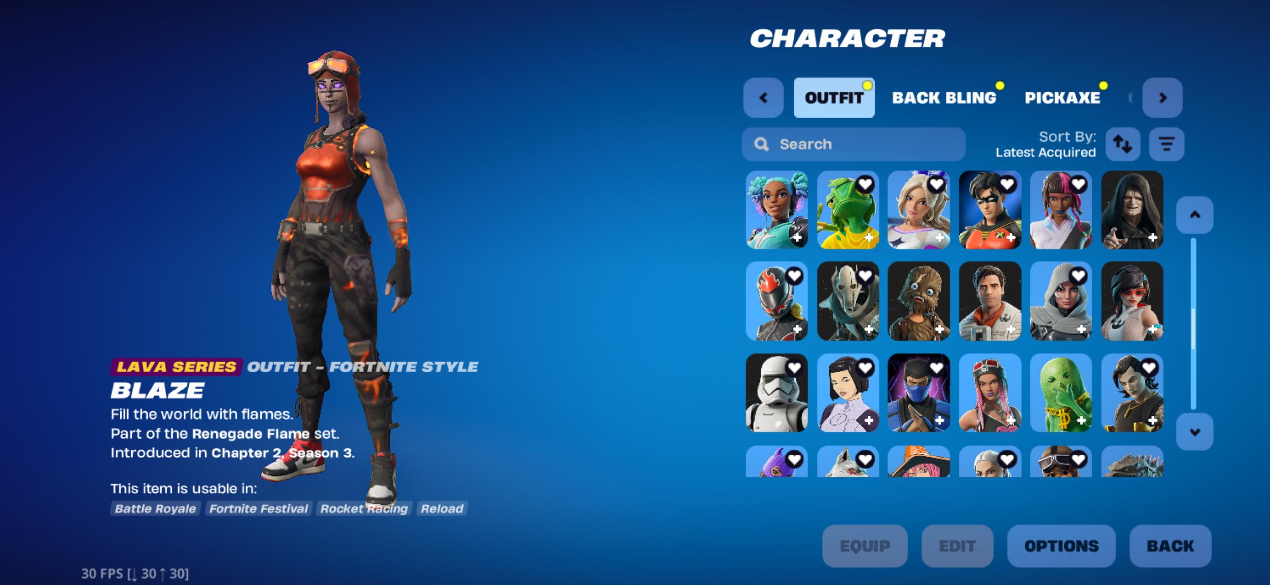 Blaze | Renegade Raider | 118 Skins | Level 2618 - Image 4
