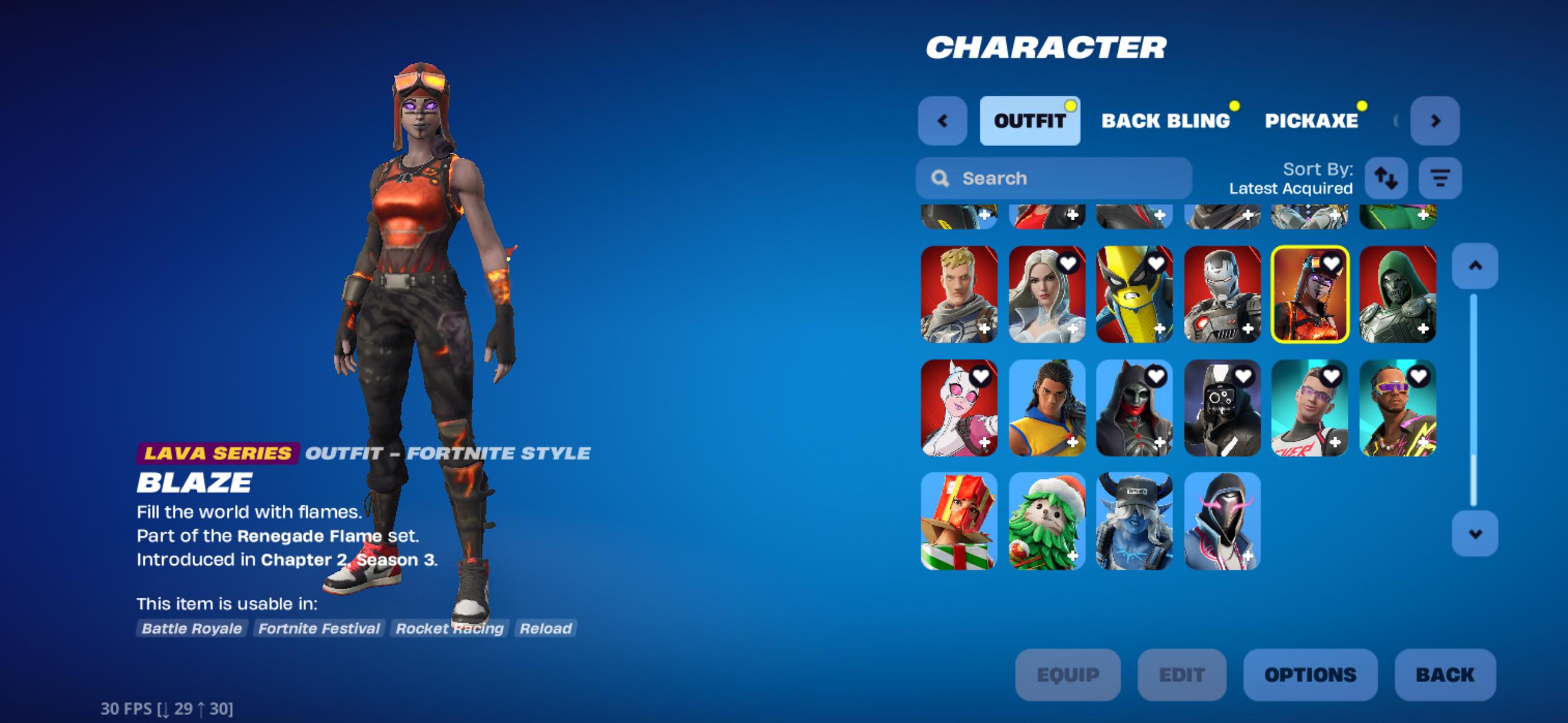 Blaze | Renegade Raider | 118 Skins | Level 2618 - Image 7