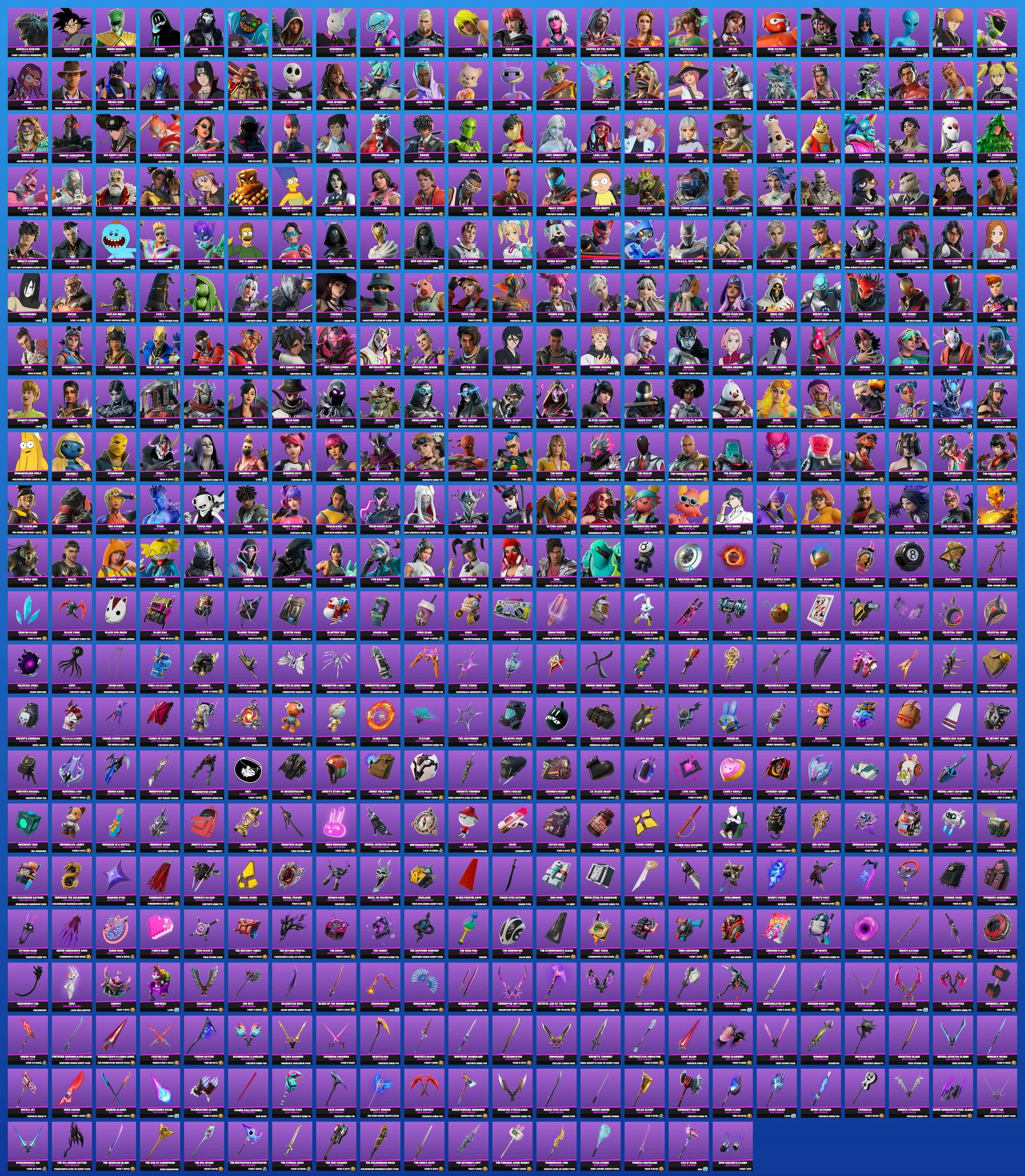 Renegade Raider | 575 Skins | Chapter 1 Season 9 | Level 4597