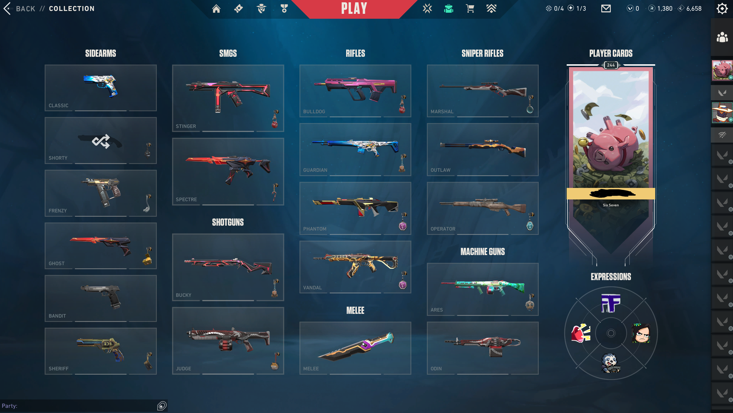 PC | Diamond Peak | Glitchpop Dagger | Champions 2022 Phantom | 53 Skins