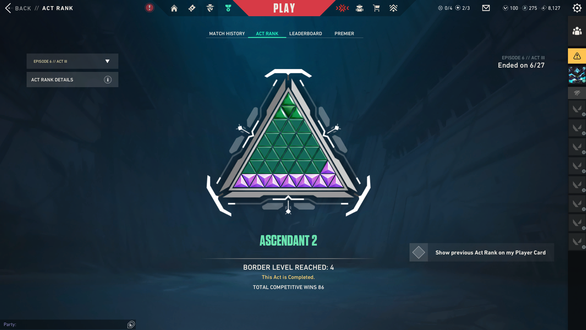 PC | Ascendant Peak | RGX 11z Pro Blade | Gaia's Vengeance Vandal | 55 Skins | Full Email - Image 6
