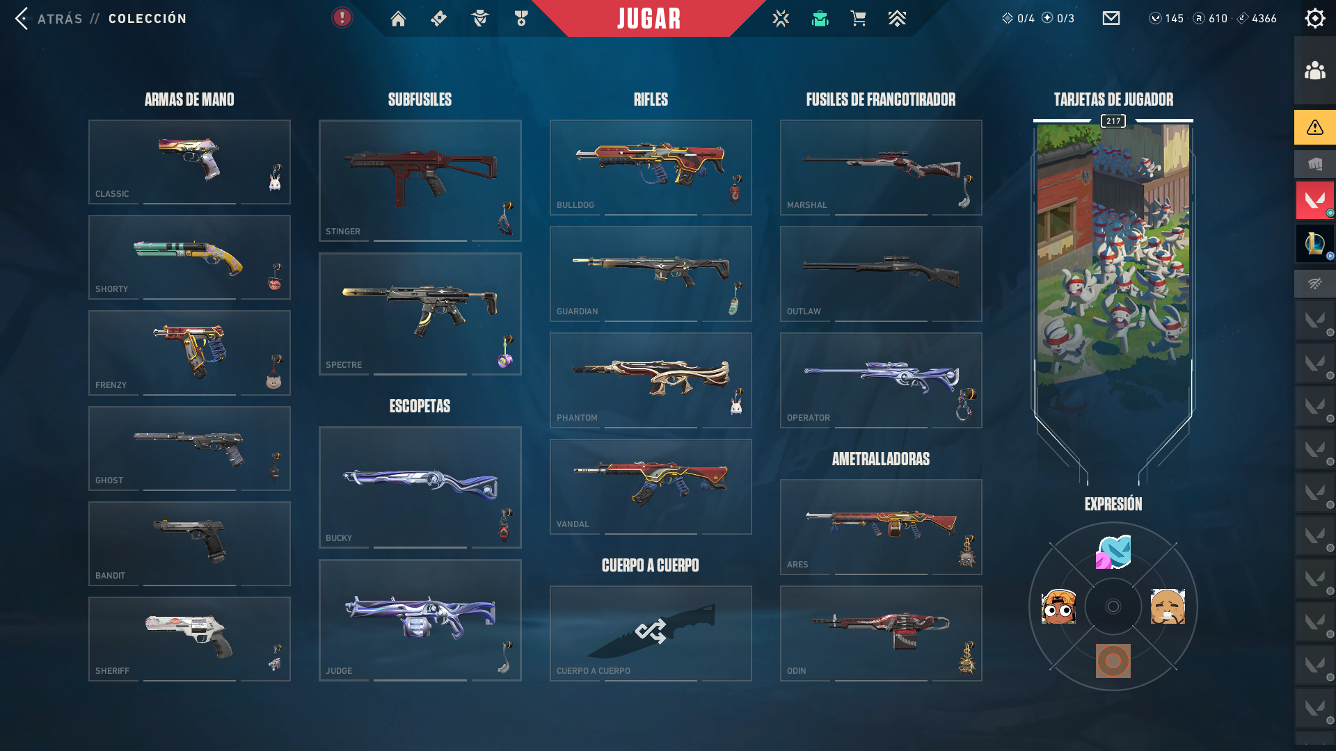 PC | Platinum Peak | Oni maru Kunitsuna + Ares | 55 Skins