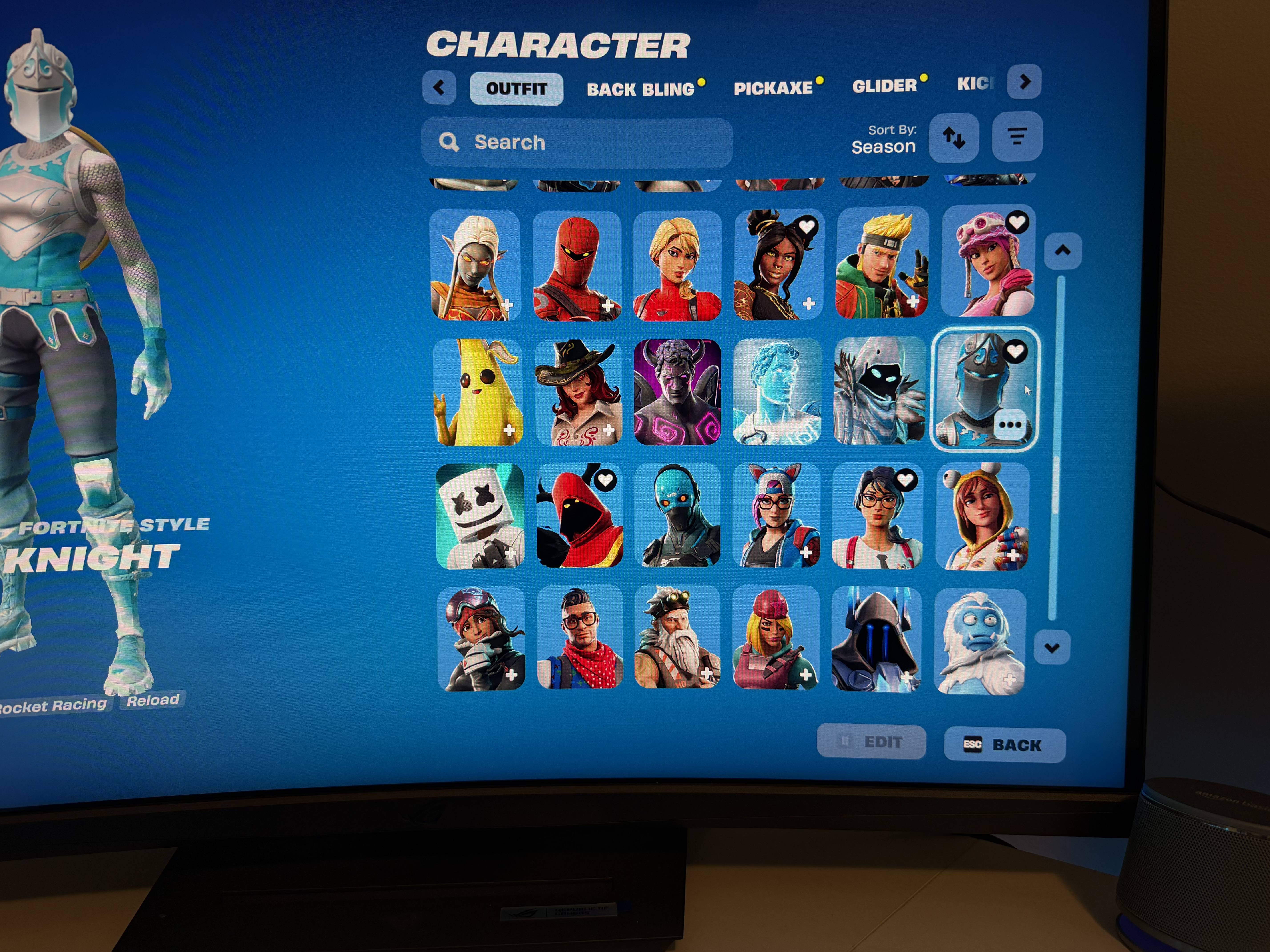 Squad Leader | Spider Knight | 214 Skins | Season 2 | Level 2708 | Full Email - Image 4