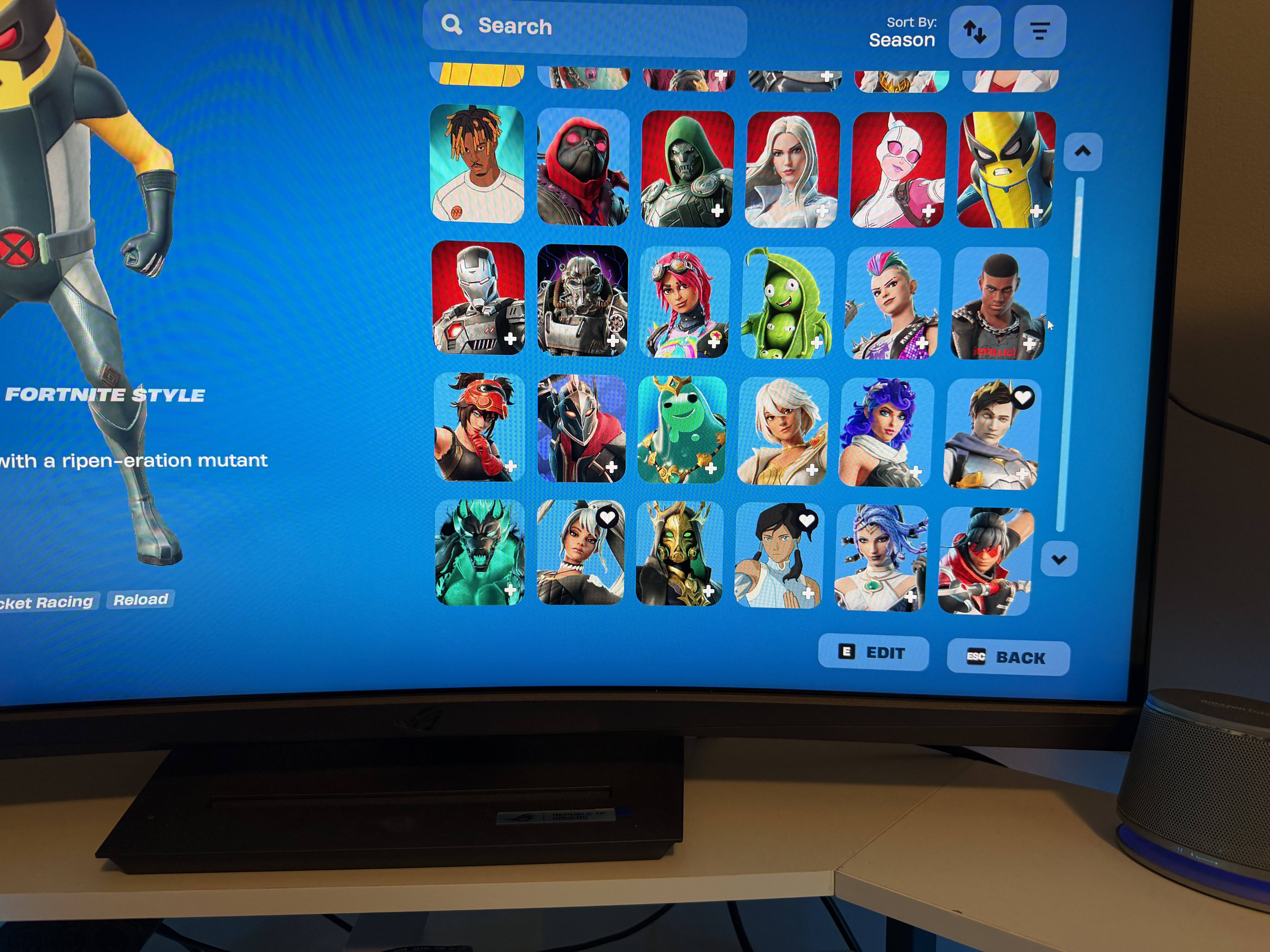 Squad Leader | Spider Knight | 214 Skins | Season 2 | Level 2708 | Full Email - Image 9