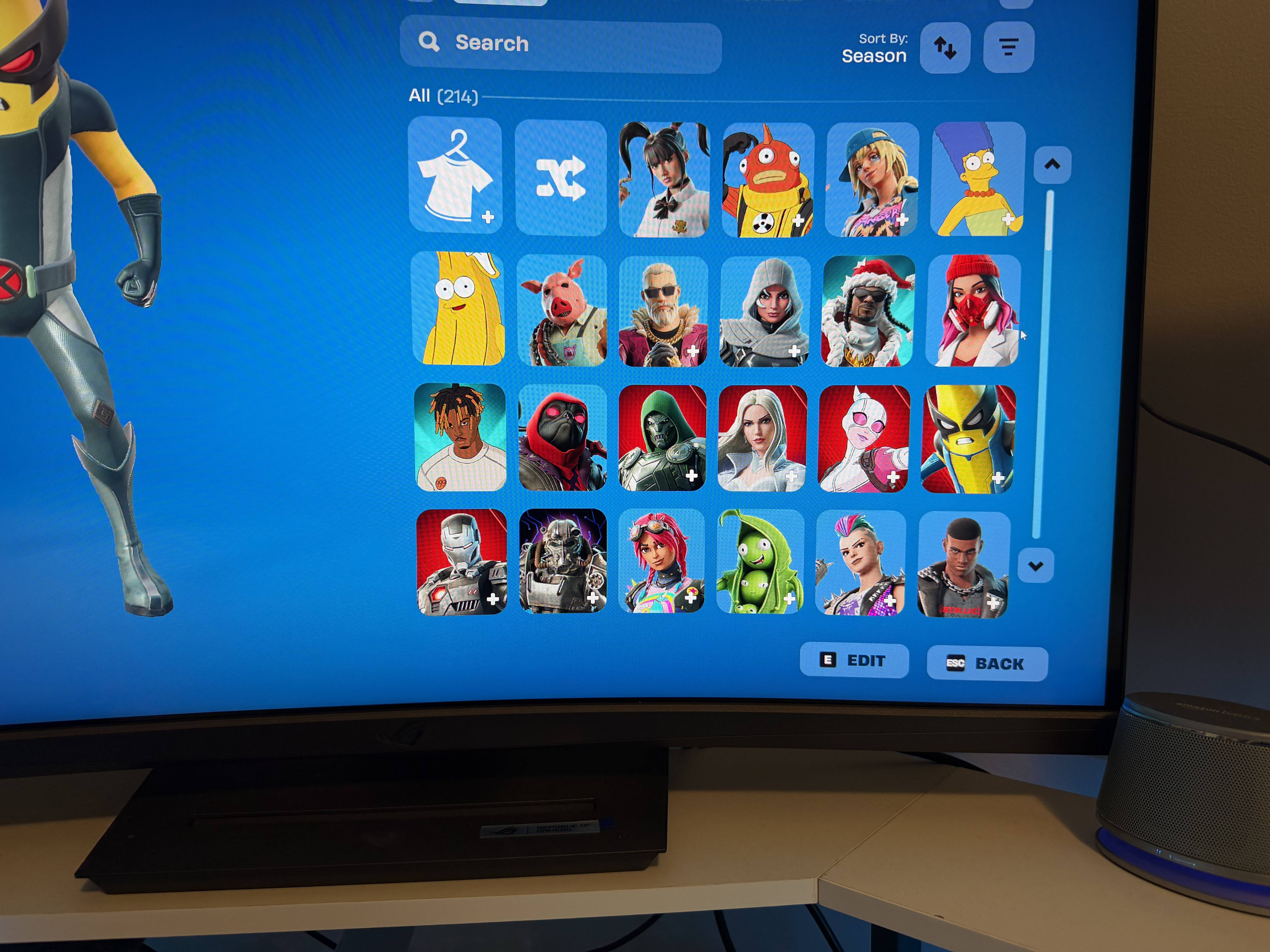 Squad Leader | Spider Knight | 214 Skins | Season 2 | Level 2708 | Full Email - Image 10