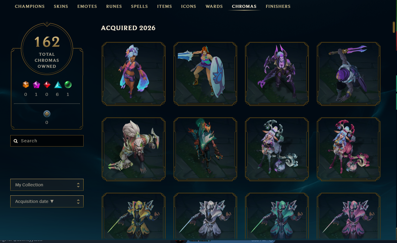 Bronze II | 170 Champions | 230 Skins | 16 Legendary Skins