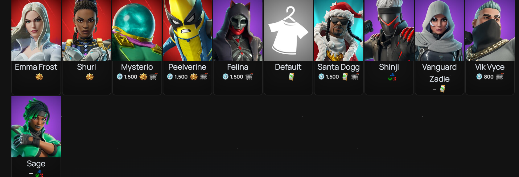 Era | Doctor Doom | 321 Skins | Chapter 1 Season 7 | Level 2477 | Full Email - Image 15