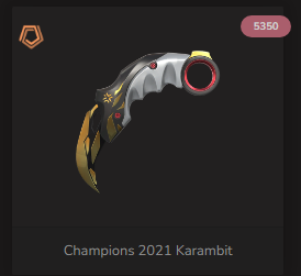 PC | Platinum Peak | Champions 2021 Karambit + Vandal | 196 Skins - Image 4