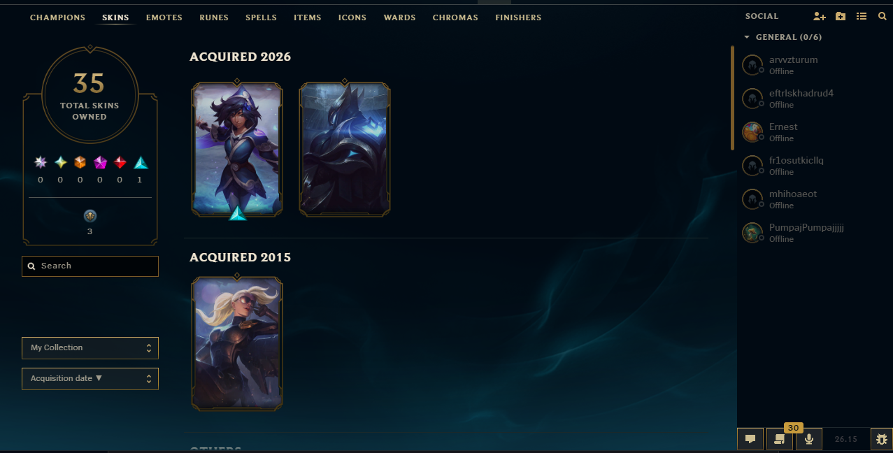 38 Champions | 3 Skins